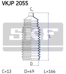 Фото VKJP2055 Комплект пыльника SKF {forloop.counter}}